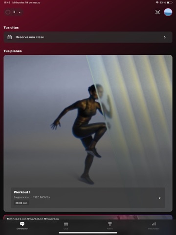 Lowfit Training iPad screenshot