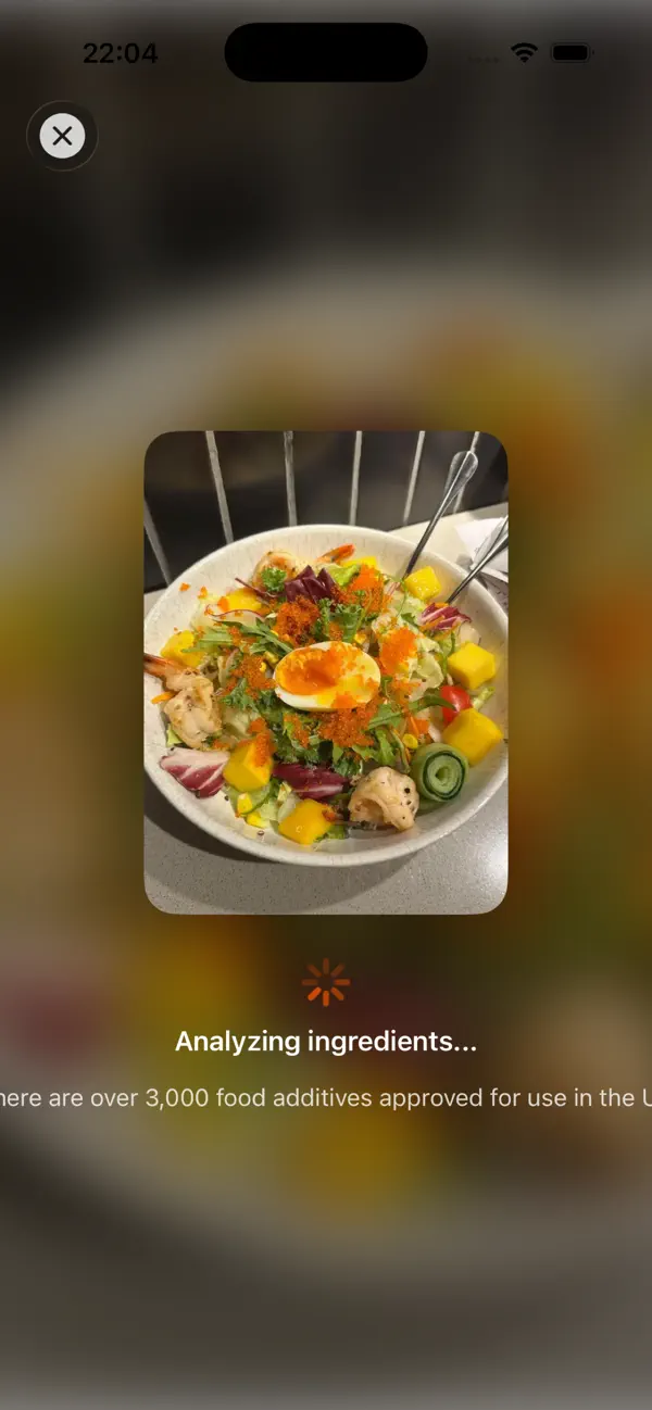 Screenshot #2 pour FoodLens - Scanner Ingrédients