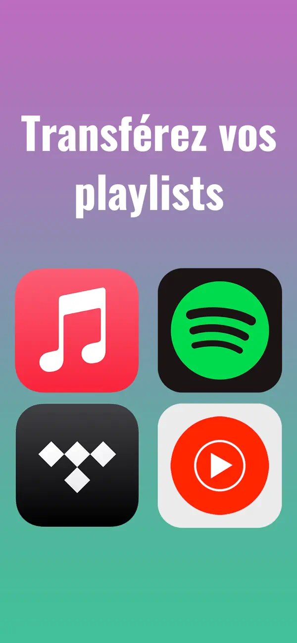 Screenshot #1 pour PlaylistPort：Ajustez Playlist