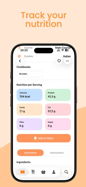Zava: Recipes & Meal Planner screenshot 2