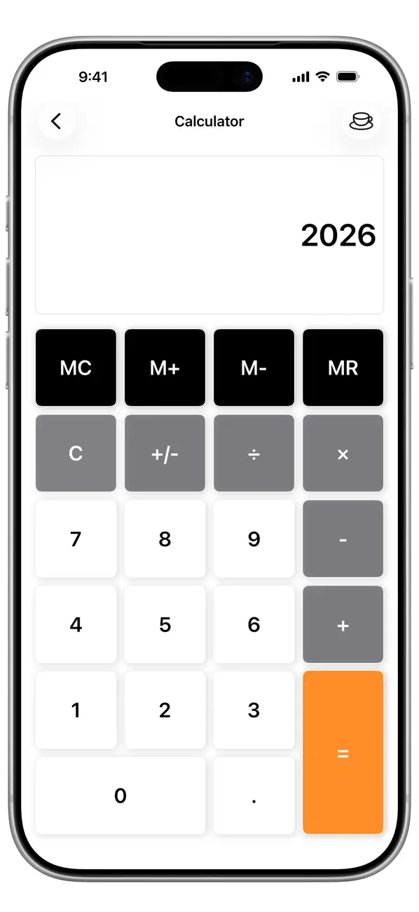 Screenshot #2 pour Math Calculator - 12-in-1