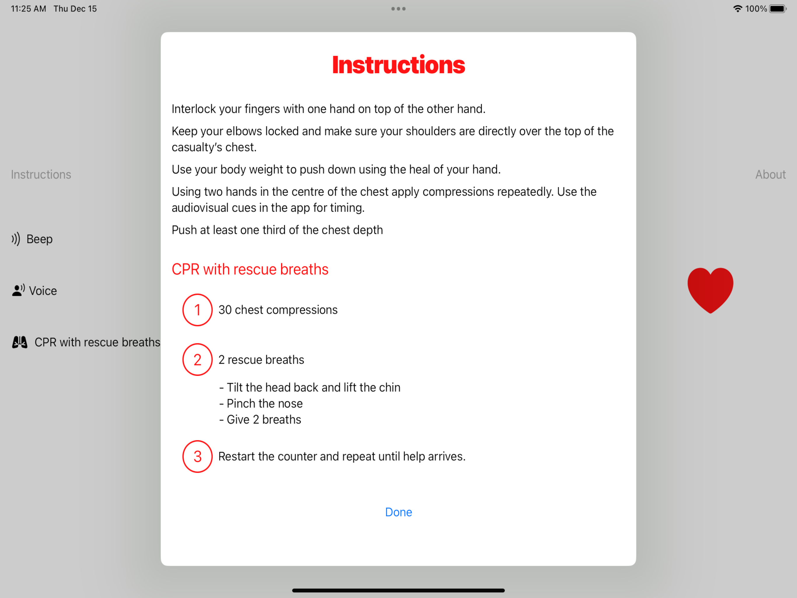 Easy CPR screenshot 8
