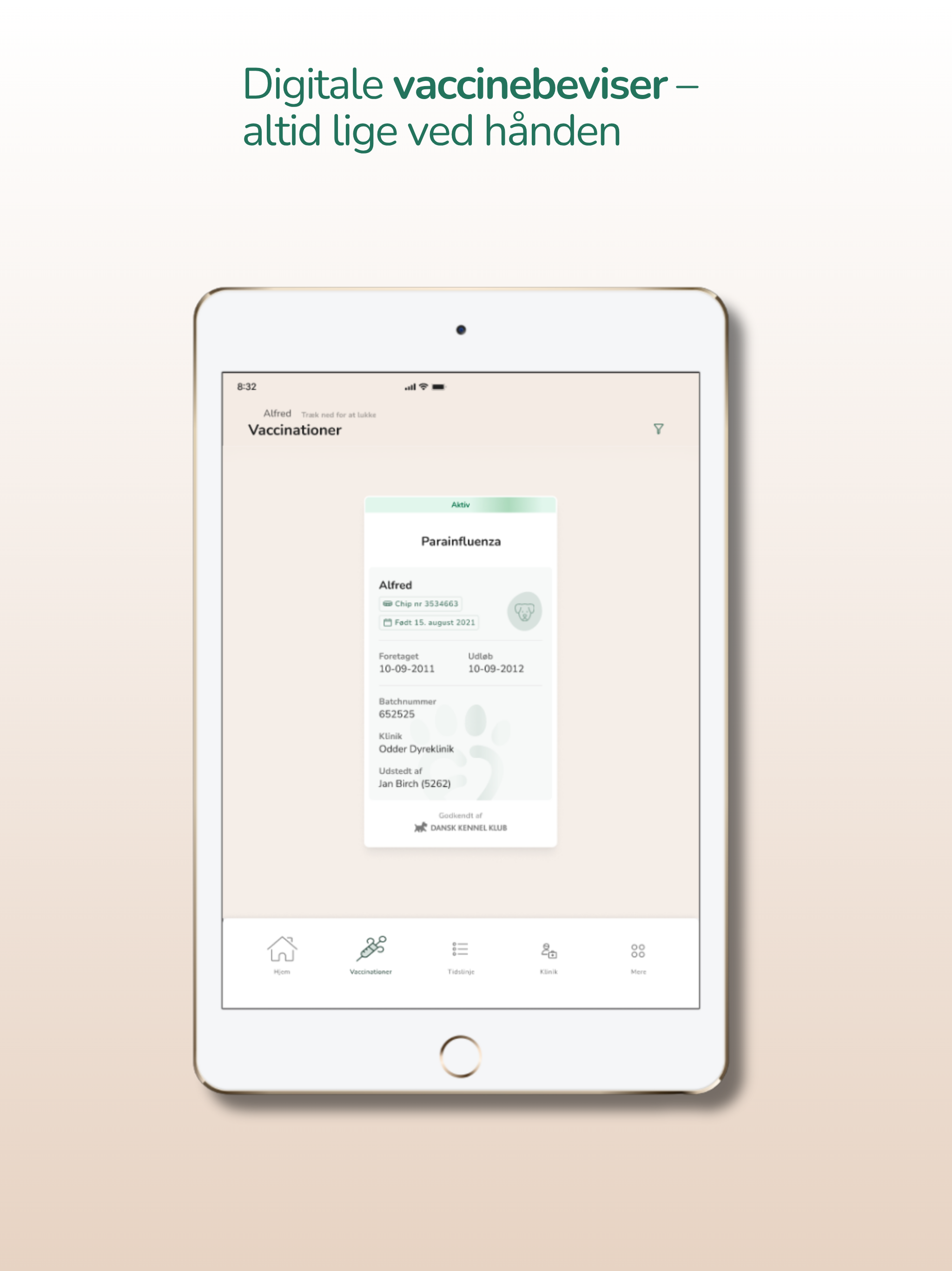 Fauna den digitale sundhedsbog