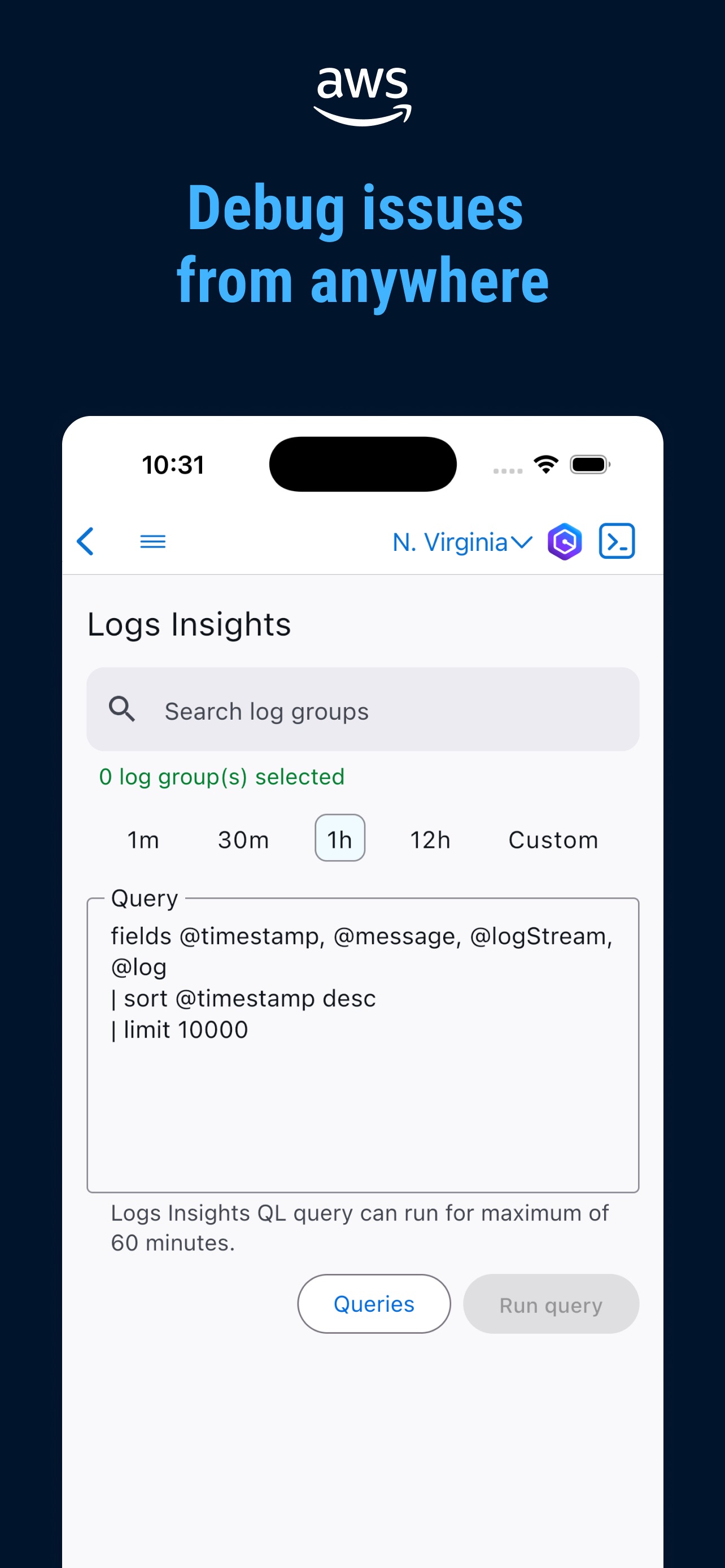 Screenshot 6 of AWS Console