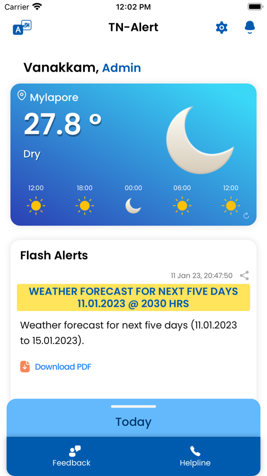 #1. TN-Alert (iOS) 게시자: Rimes