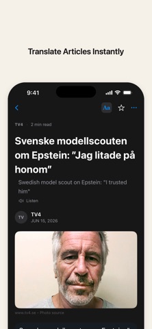 Lingon - Language by headline Screenshot 2 of 3