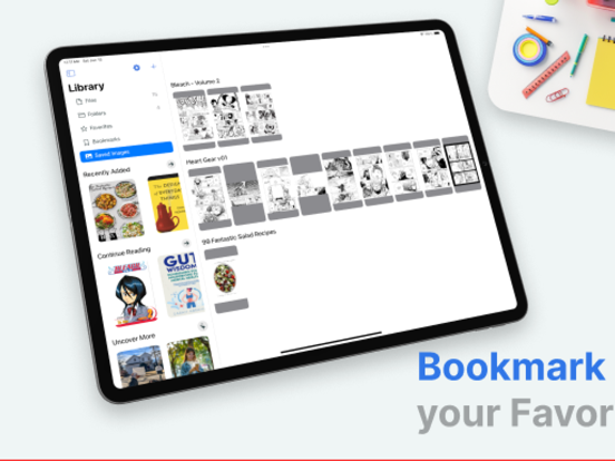 Uncover: Ebook Reader iPad screenshot 5 - Book app