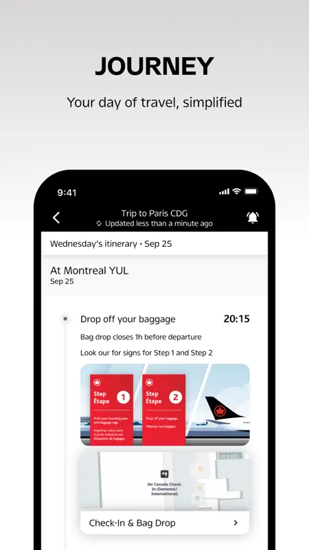 Air Canada + Aeroplan screenshot 8 of 8