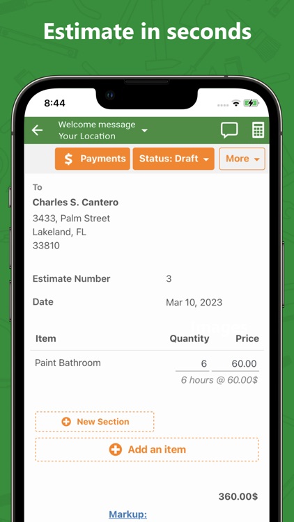 GetCost: Estimate & Invoice screenshot-3