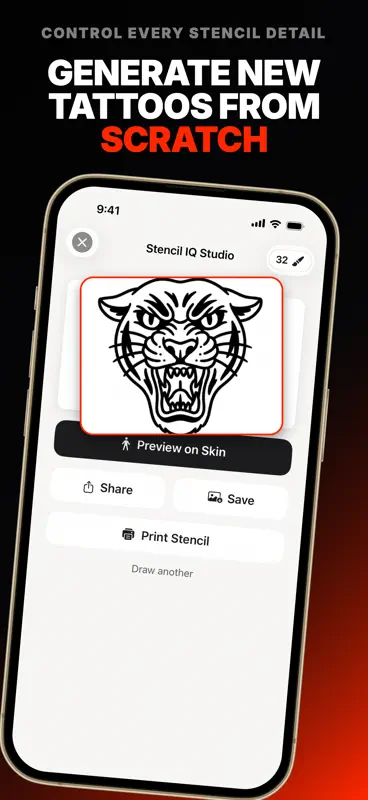 Tattoo Design AI: StencilIQ screenshot 7 of 9
