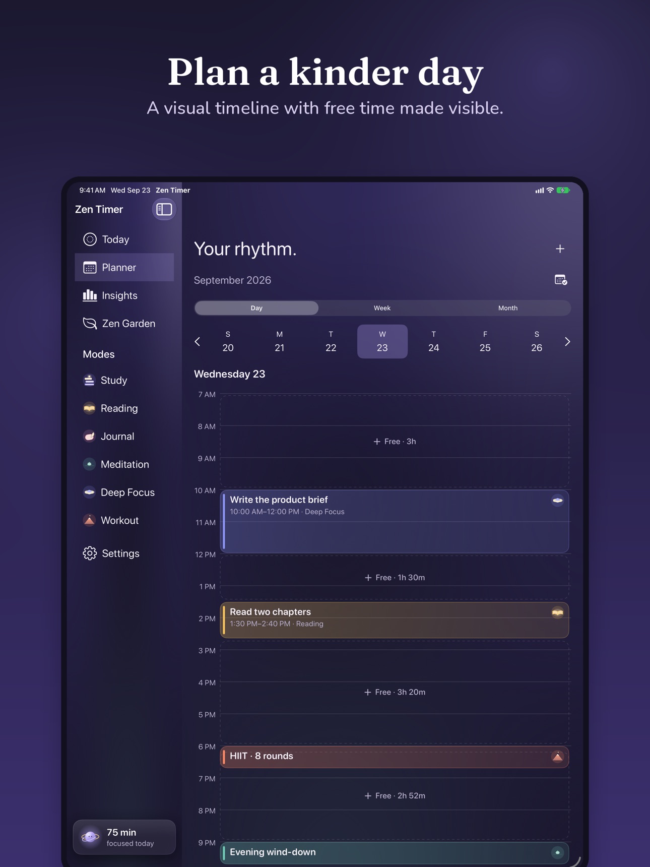 Screenshot 10 of Zen Timer: Focus & Pomodoro