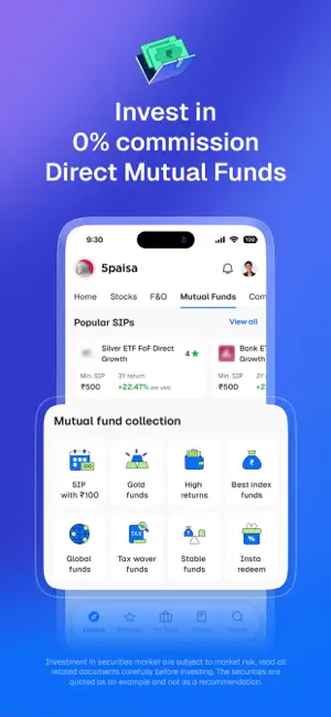 5paisa 2.0: F&O, Stocks, IPO screenshot 4