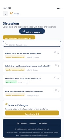 REsources Pro Network Screenshot 4 of 6