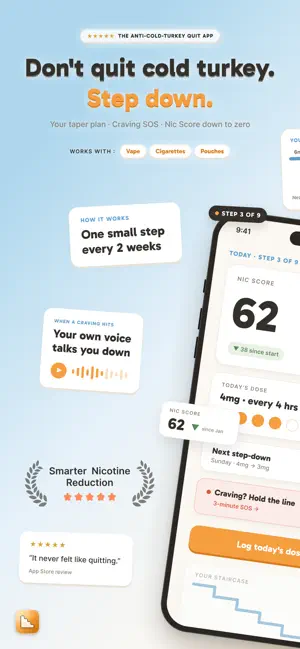 Stepdown: Quit Nicotine screenshot 1