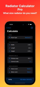 Radiator Calculator Pro screenshot