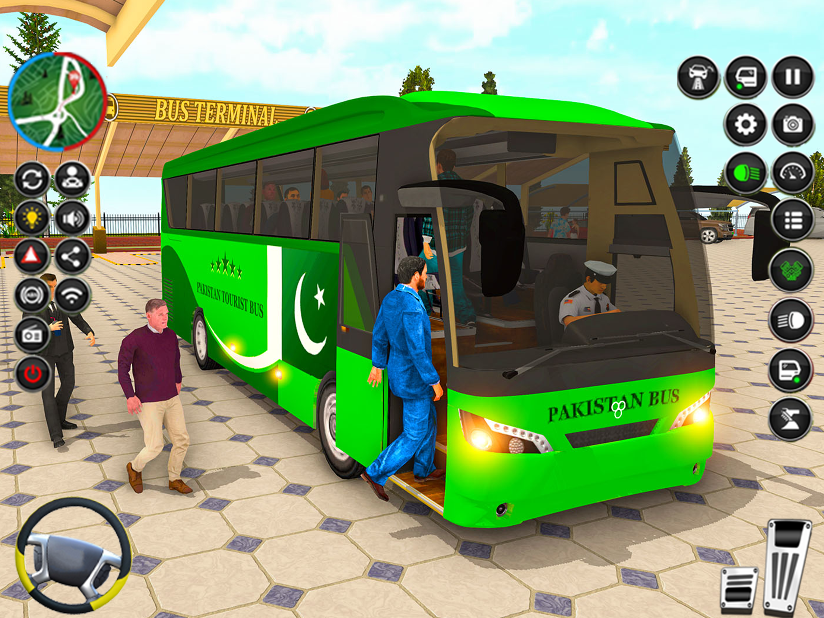 Pakistan India Bus Simulator screenshot 7