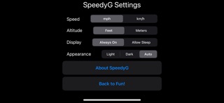 SpeedyG screenshot