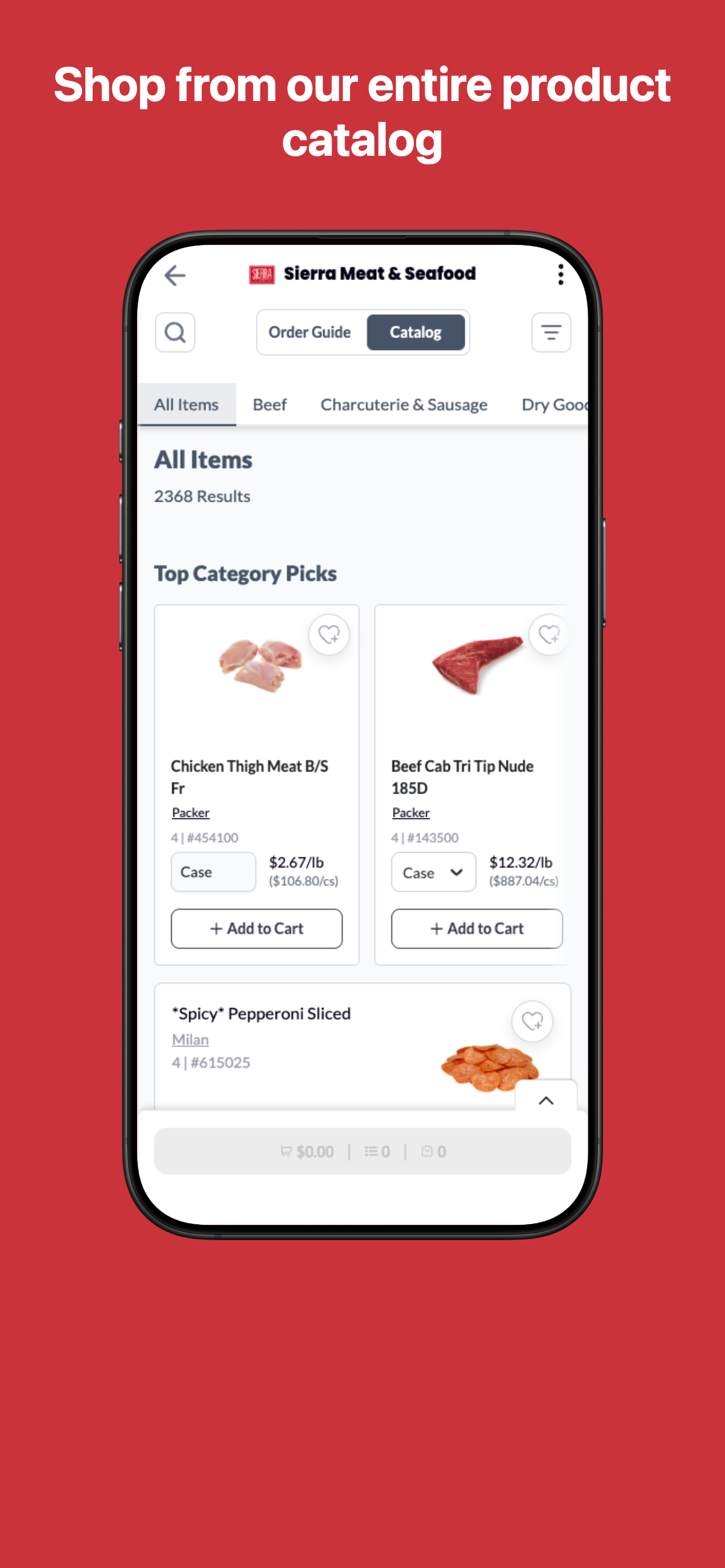 Sierra Meat & Seafood Company screenshot 3