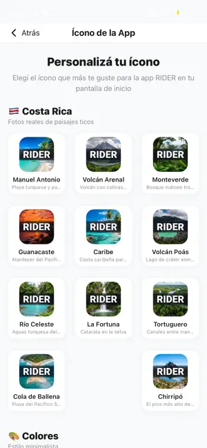 RIDER Costa Rica screenshot 2