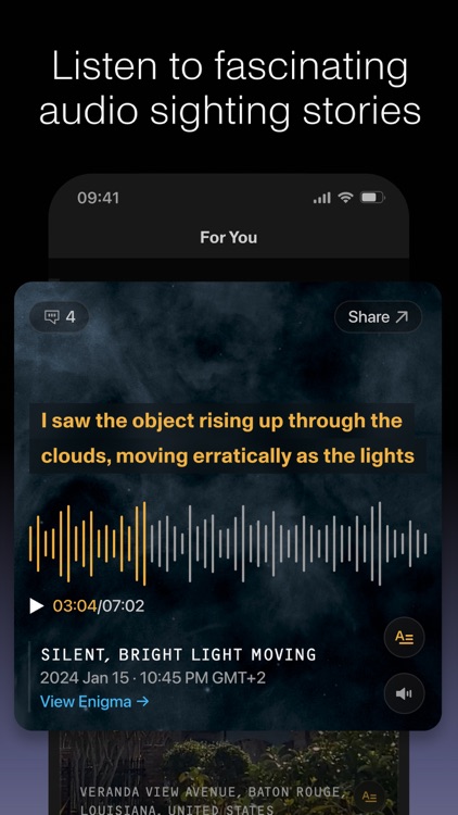 Enigma: UFO Sightings & Alerts screenshot-5