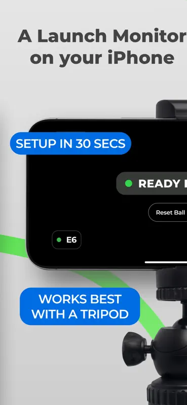 GolfTrak: Phone Launch Monitor screenshot 4 of 10