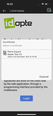 i-SCM Mobile Screenshot 4 of 5