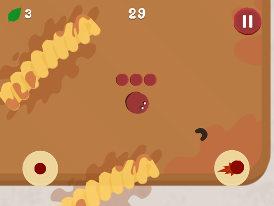 Plummeting Pasta iPad screenshot