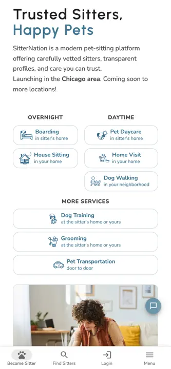 SitterNation screenshot 1