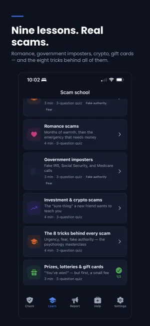 ScamDrill: Scam Checker screenshot 2
