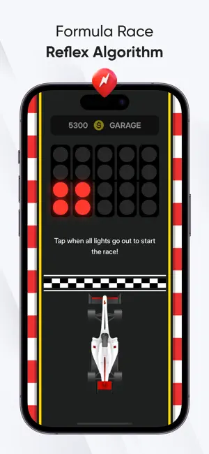 Reflex Test - Formula Race screenshot 2