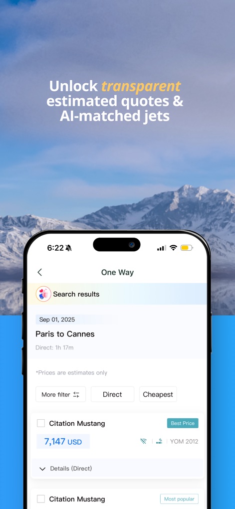 JETBAY: Private Jet App - Travel App | MWM