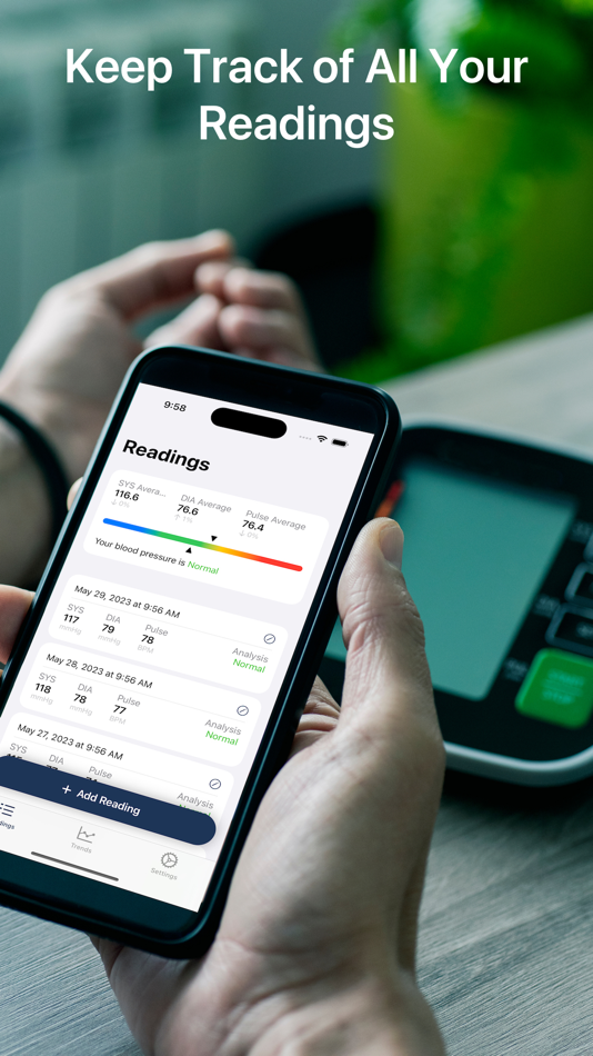 #1. Blood Pressure Monitor Connect (iOS) โดย: BRIDGETECH SOLUTIONS LIMITED