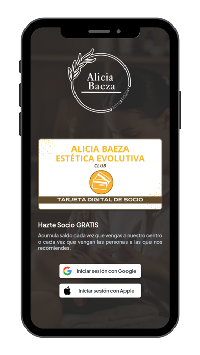 Alicia Baeza Estética Screenshot