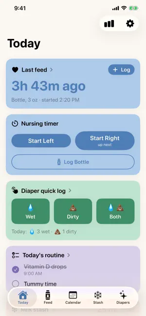 Rumina - Baby Tracker screenshot 1