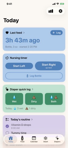 Rumina - Baby Tracker Screenshot 1 of 8