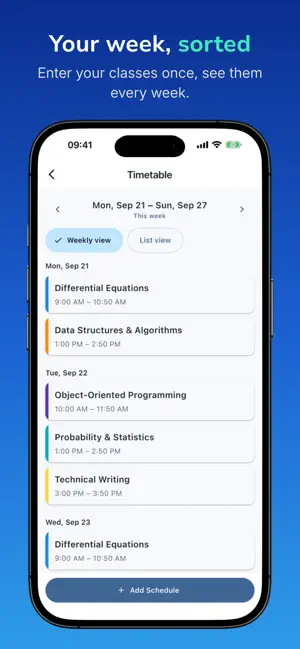 Study Planner - BudStudy screenshot 2