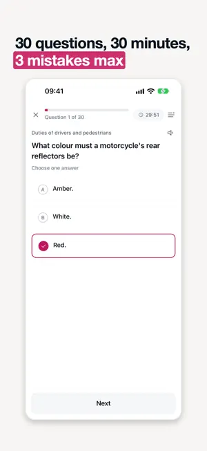 Spain Driving Theory Test B screenshot 2