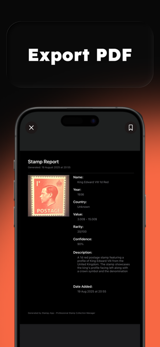 Stampy: Stamp Value Identifier Screenshot 8 of 9