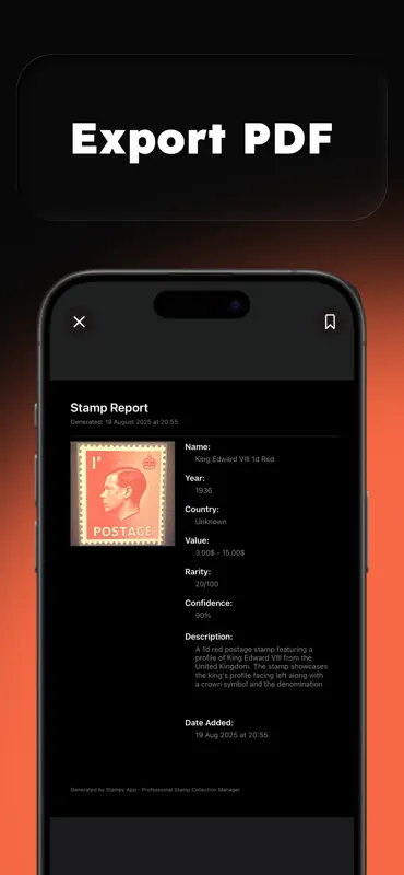 Stamp Value Identifier: Stampy screenshot 8 of 9
