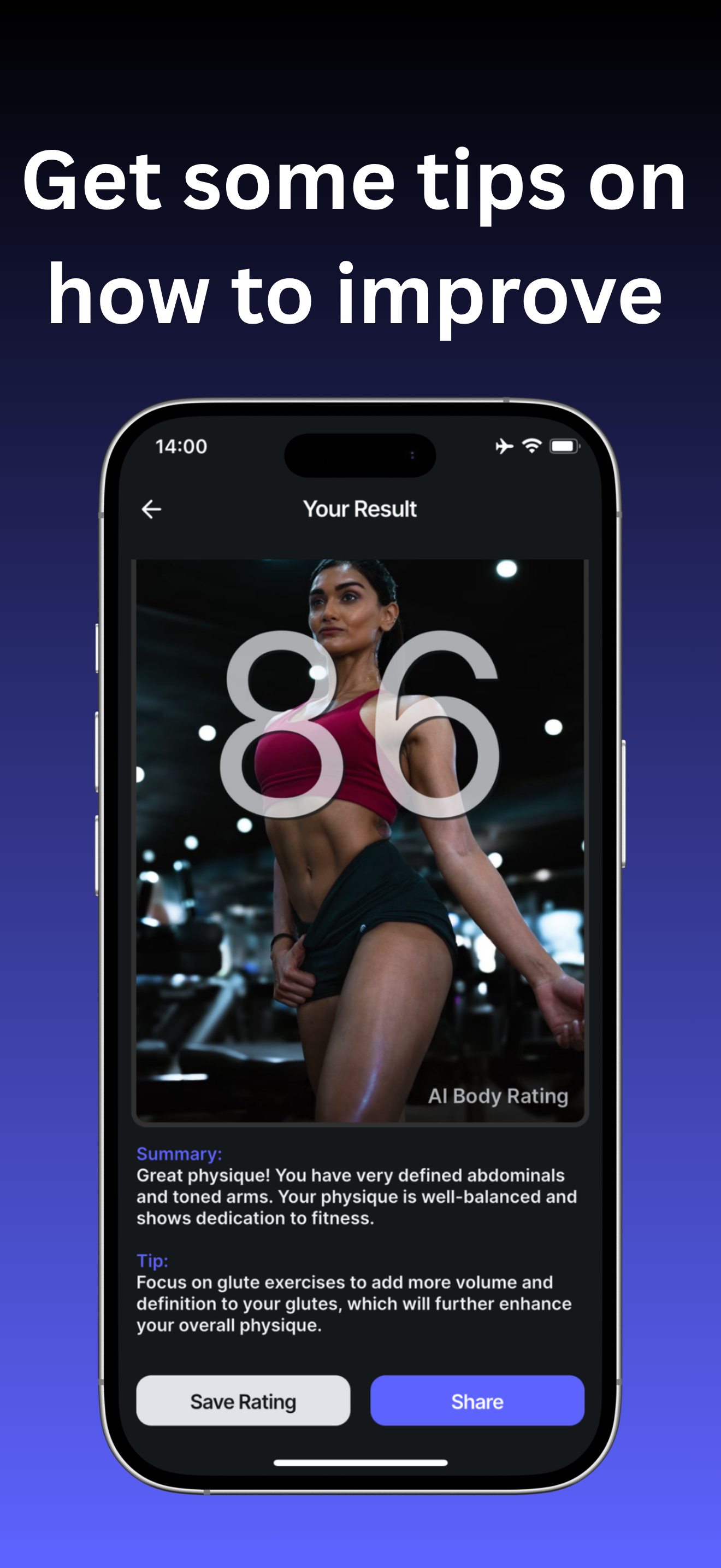 AI Body Rating - Perfect Shape
