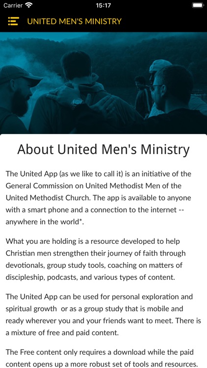 United Men's Ministry screenshot-4