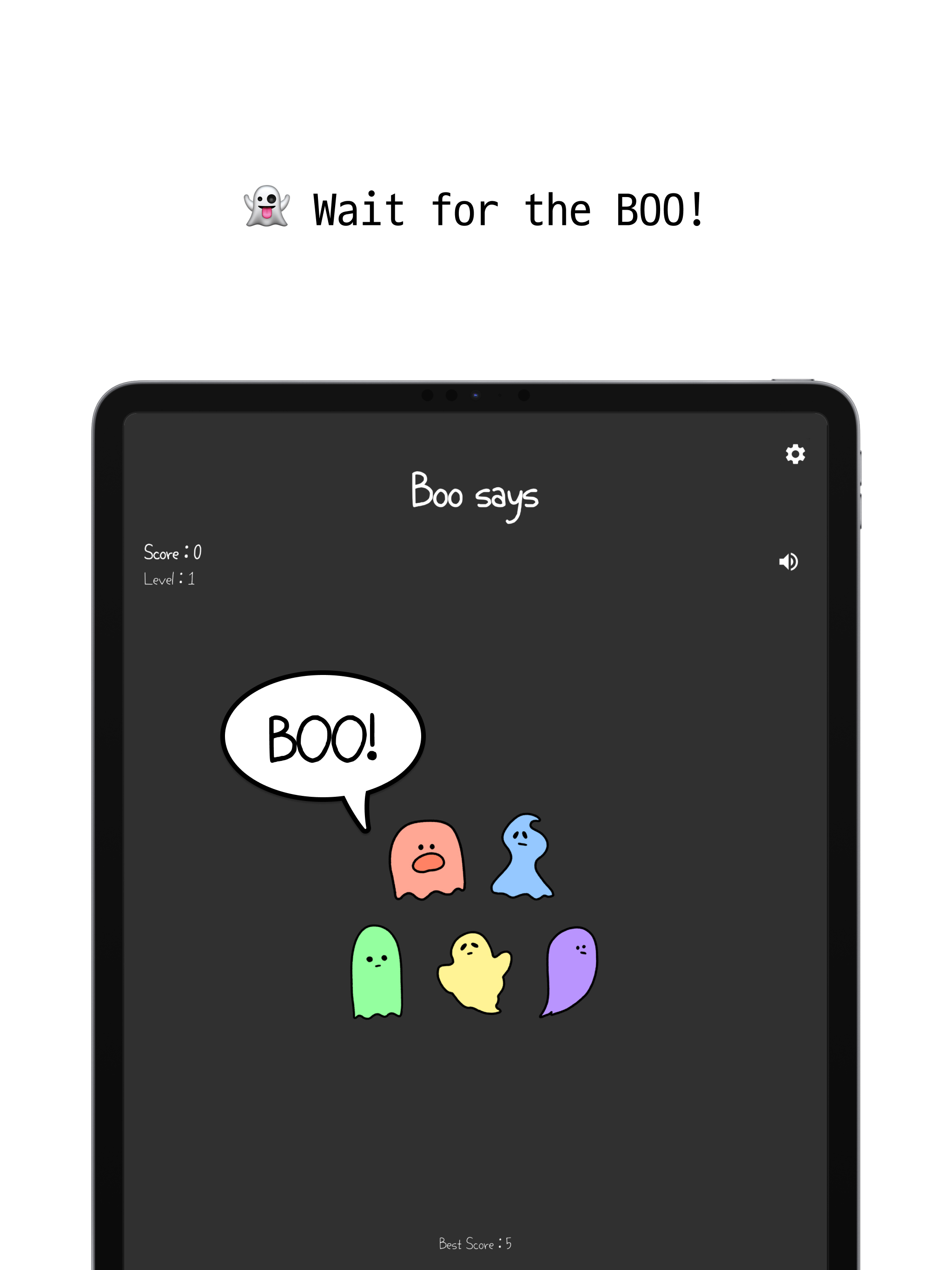 Boo Says