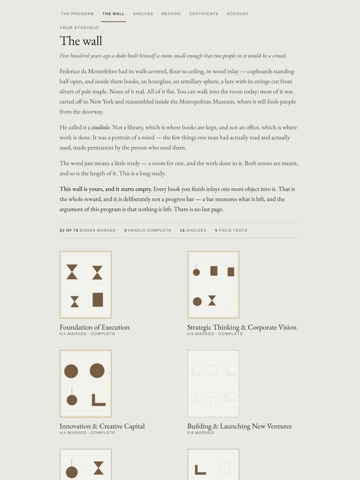 Studiolo: The Long Study