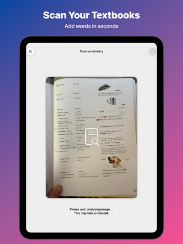 Lingoala: Vocabulary Trainer iPad screenshot