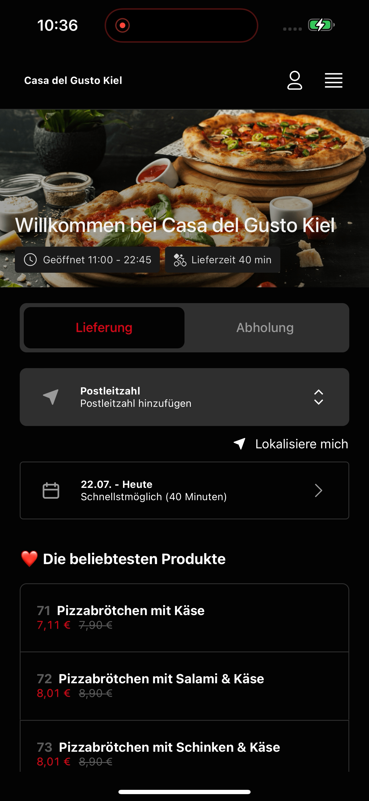 Casa del Gusto Kiel screenshot 5