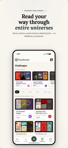 Readstead iPhone screenshot