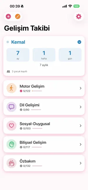 Bebek Gelisim Takibi screenshot 1