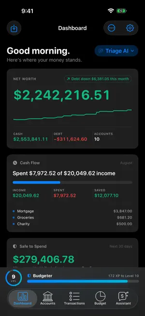 Triage: Debt Payoff & Budget screenshot 1