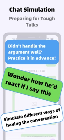 Chat Reflect - Chat Analysis iPhone screenshot