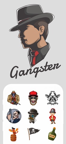 Pirates And Gangsters Stickersのおすすめ画像1